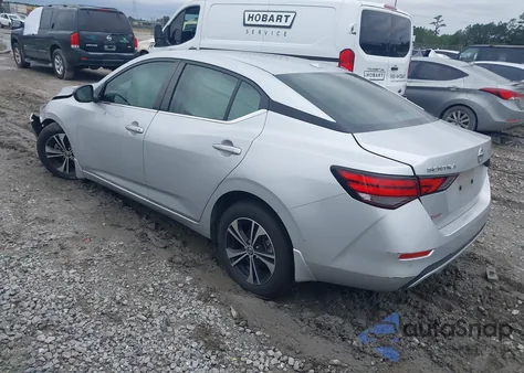 2022 Nissan Sentra Sv Xtronic Cvt from USA, damaged, VIN 3N1AB8CV8NY304973